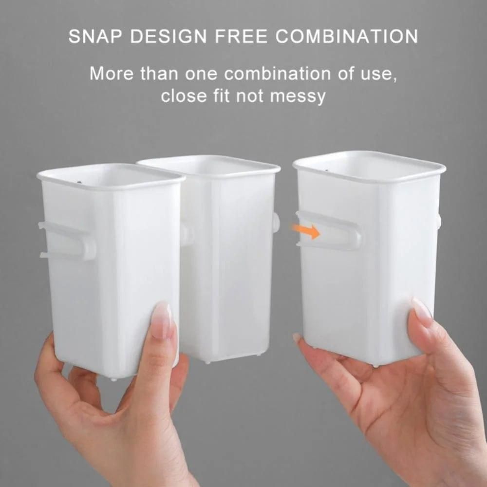 Multi-Purpose Interlocking Storage Organizer Storage (Pack of 5)
