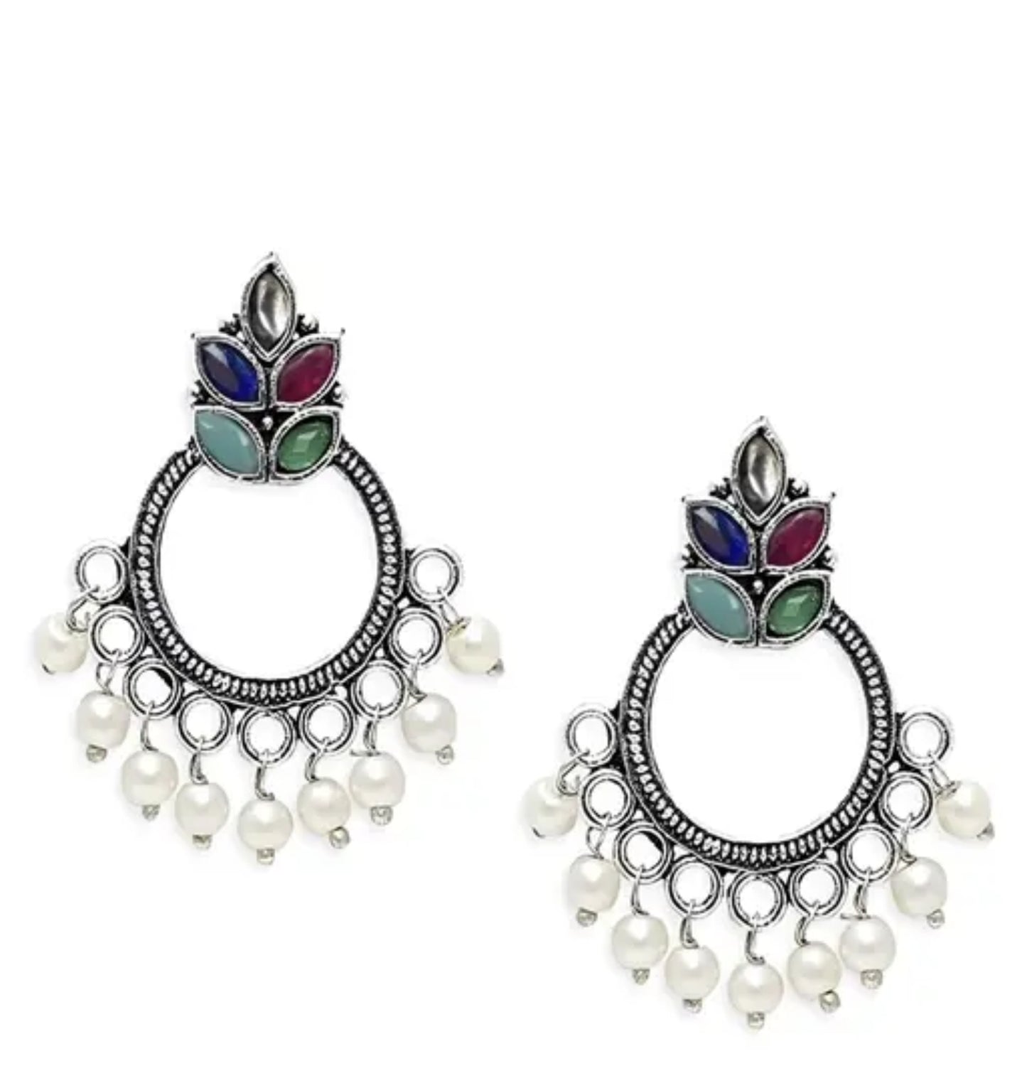 Oxidised Traditional Jewellery (Pack of 4)