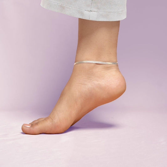Korean Anti Tarnish Lucky Snake Anklets