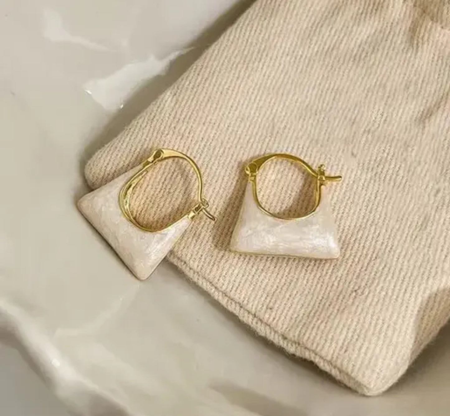 Korean Handbag Shaped Earrings Stud